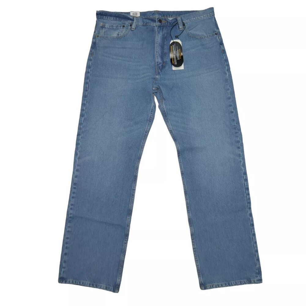 Levi's 551 Z Loose Fit Straight Leg Jeans Men's Size 38x34 Stretch Stonewashed N